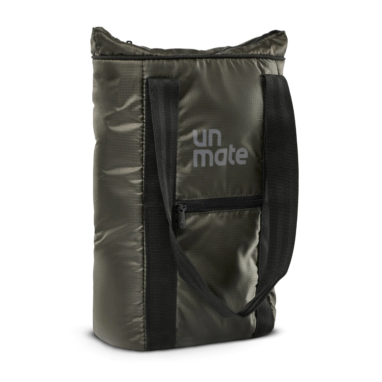 Bolso matero antidesgarro pequeño negro.